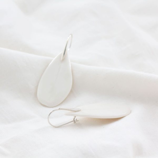 Σκουλαρίκια φύλλο αγγελικής - earrings angelika leaves